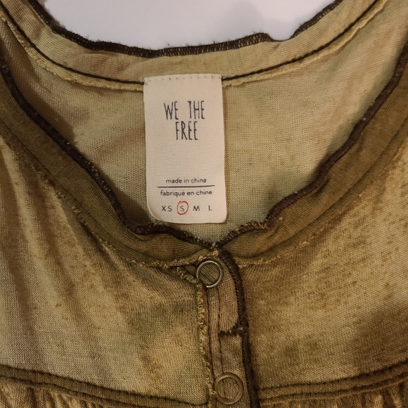 Free People swing Tank Sz S - Picture 8 of 8